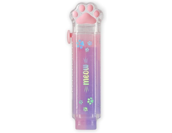 Legami - Gomma Retrattile - Meow, Cancelleria per Cancellare Matite e Pastelli, Gomma a Forma di Zampa di Gatto, Ideale per Scu