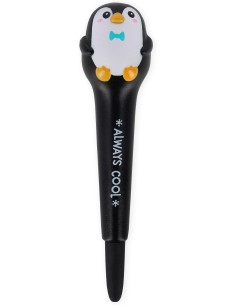 Legami - Penna Gel Tema Pinguino Antistress - Squeezies,...