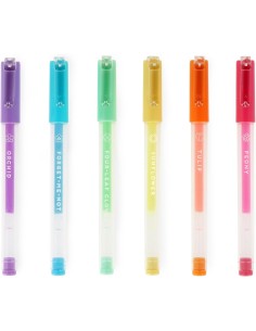 Legami - Set di 6 Penne Gel Pastello - Spring is in the...