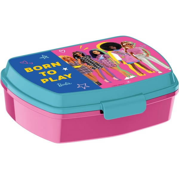 PORTAMERENDA BARBIE Sandwich Box azzurro e rosa...