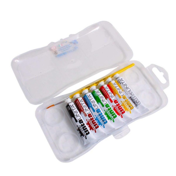 Colori a tempera Tinta Unita da 7pz da 12ml...