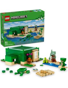 LEGO Minecraft Beach House della Tartaruga, Modellino di...