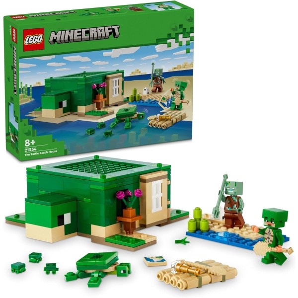 LEGO Minecraft Beach House della Tartaruga,...