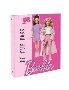 Barbie | RACCOGLITORE A4 CON ANELLI BARBIE 0802