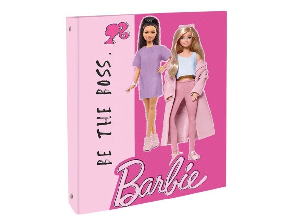 Barbie | RACCOGLITORE A4 CON ANELLI BARBIE 0802