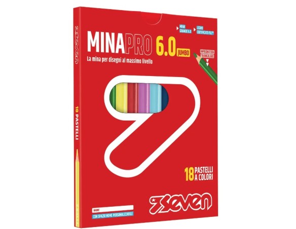 Pastelli Minapro 6.0 - Scatola 18 Pz SEVEN