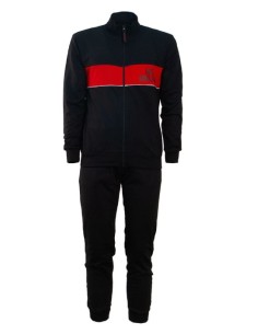 PIGIAMA TUTA UOMO LUNGO IN COTONE  CON ZIP MILAN 2025... 2