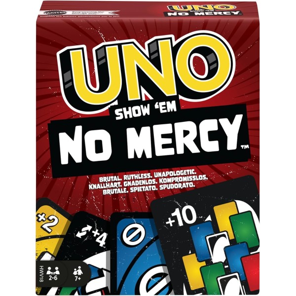 Carte Mattel Games UNO No Mercy - La versione...