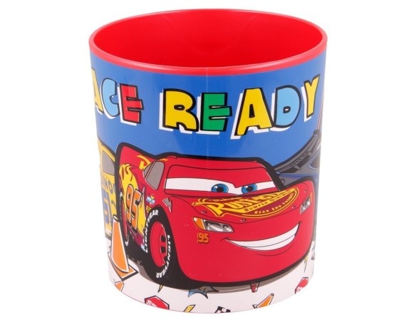 TAZZA CARS IN PLASTICA  PP-350ML-MAX 2 MIN MICROONDE