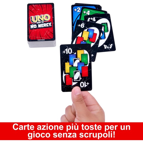 Carte Mattel Games UNO No Mercy - La versione...