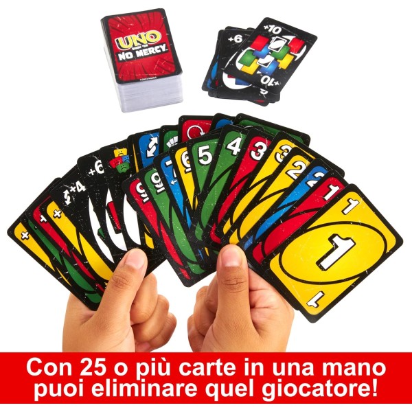 Carte Mattel Games UNO No Mercy - La versione...