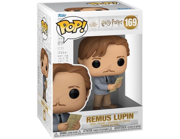 Funko POP! Movies: Harry Potter Prisoner Of Azkaban - Remus Lupin With Map - Figura in Vinile da Collezione - Idea Regalo - Mer