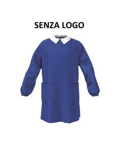 GREMBIULE SIGGI SCUOLA ELEMENTARE MASCHIETTO 6-15 BLU...