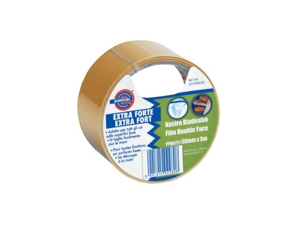 Nastro biadesivo rotolo EUROCEL 721 PPDA 50mm. x 5mt.