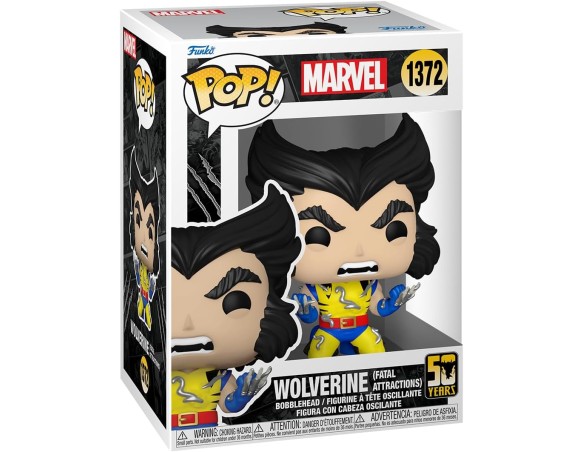 Funko POP! Marvel: Wolverine 50th – Ultimate Wolverine With Adamantium - X-Men - Figura in Vinile da Collezione - Idea Regalo -