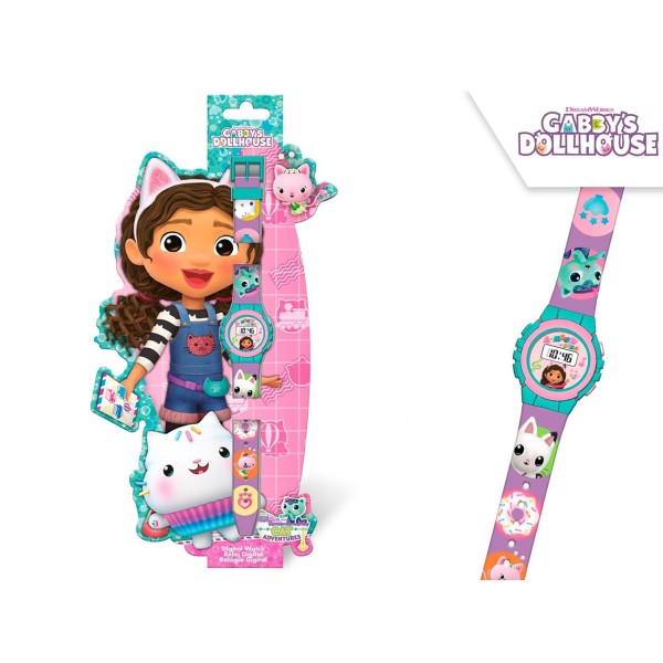 Gabby's Dollhouse | Orologio digitale Gabby's...