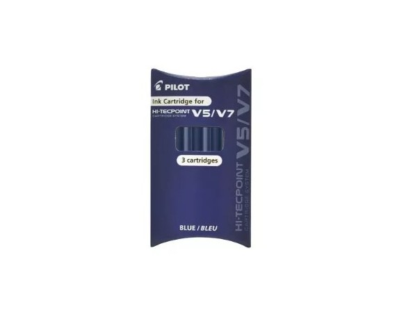 Refill Per Penna V5/V7 Refillable Pilot - 0,5 Mm - 040336 (Blu Conf. 3)