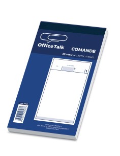 Blocco TQ OfficeTalk Comande 3copie autoc 25 copie 17X10...