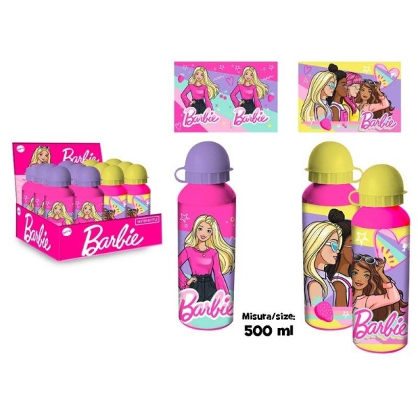 Barbie | BORRACCIA BARBIE IN ALLUMINIO 500 ML...