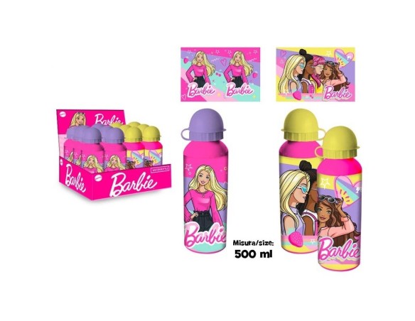 Barbie | BORRACCIA BARBIE IN ALLUMINIO 500 ML B09091