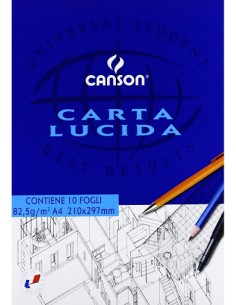 BLOCCO CARTA LUCIDA A4 CANSON