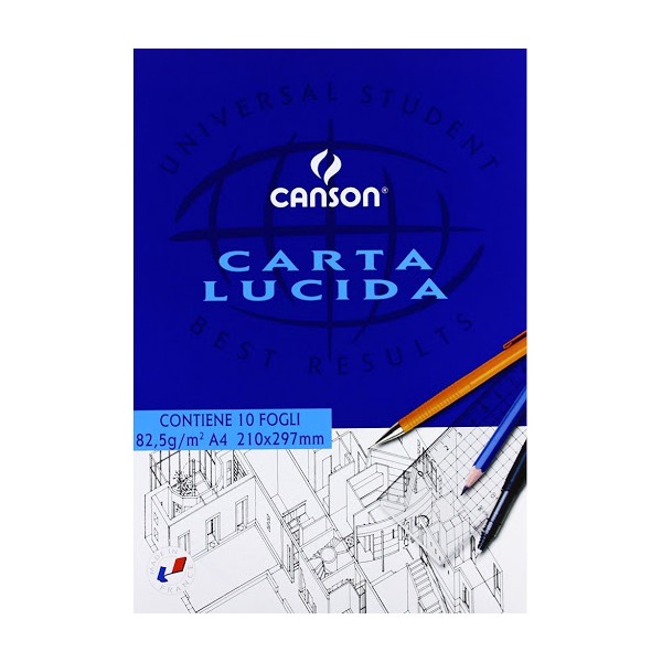 BLOCCO CARTA LUCIDA A4 CANSON