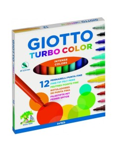 COLORI A SPIRITO GIOTTO TURBO COLOR DA 12 4160