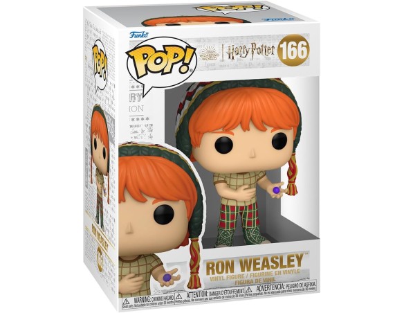 Funko POP! Movies: Harry Potter Prisoner Of Azkaban - Ron Weasley With Candy - Figura in Vinile da Collezione - Idea Regalo - M