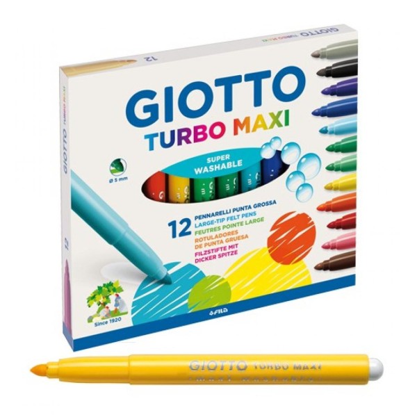 COLORI A SPIRITO GIOTTO TURBO MAXI DA 12 4540...