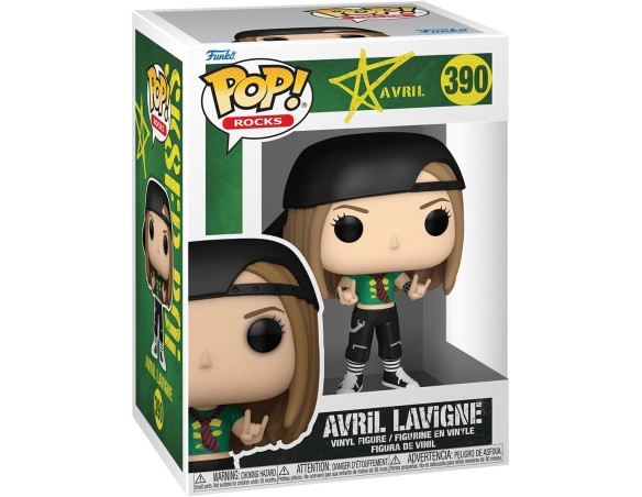 Funko POP! Rocks: Avril Lavigne - Sk8ter Boi - Figura in Vinile da Collezione - Idea Regalo - Merchandising Ufficiale - Giocatt