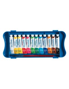 Giotto Tempera in tubetto 12 colori - 12ml