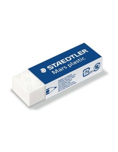 GOMMA bianca da cancellare STAEDTLER BIANCA MARS PLASTIC