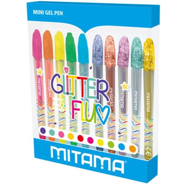 MITAMA - Mini Penne Gel Glitter E Neon Blister...