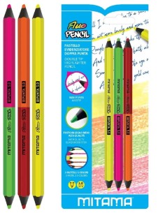 Mitama | EVIDENZIATORE COLORE FLUO BIPUNTA JUMBO MITAMA