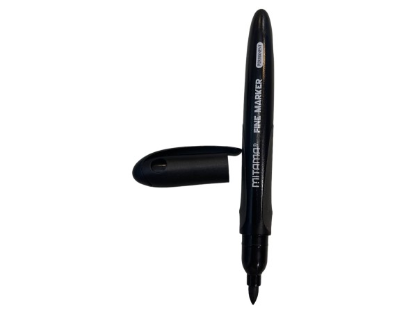 MITAMA | Marcatore Fine marker Permanente Punta Fine 0.8 mm Nero mitama
