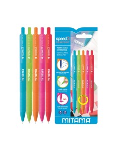 Mitama | Penna a scatto Speed3 Multicolor Comfort Mitama...
