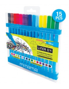 Mitama | Penna Liner 0.4 Mitama, Colori Assortiti con...