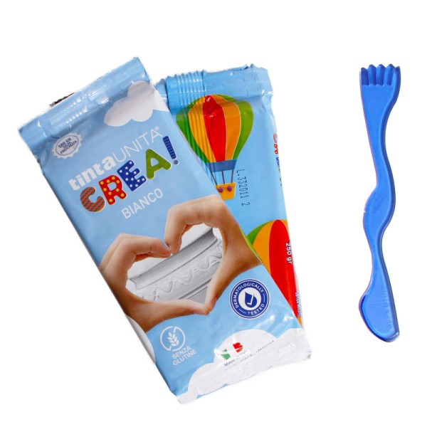 Pasta Das da modellare in 2 buste da 250gr +...