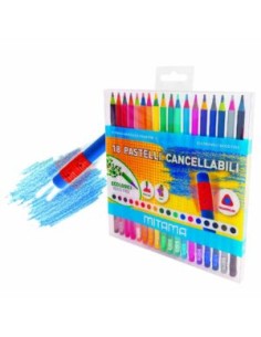 Pastelli Cancellabili Mitama Triangolari Laccati 18 pz