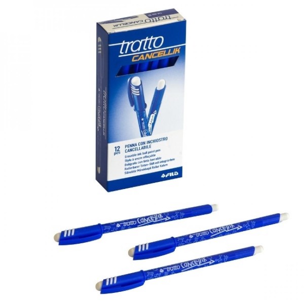 PENNA CANCELLABILE TRATTO CANCELLIK BLU