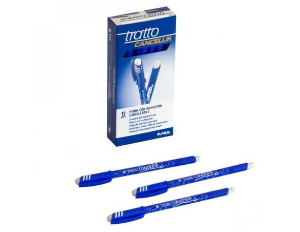 PENNA CANCELLABILE TRATTO CANCELLIK BLU