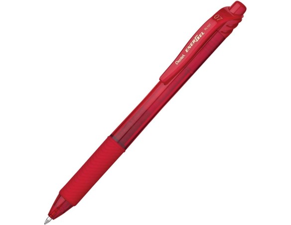 PENNA PENTEL ENERGELX BL 107 ROSSA