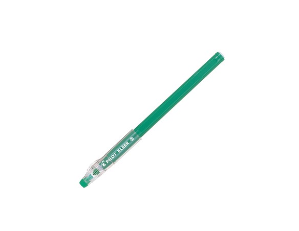 PENNA PILOT KLEER verde cancellabile 006560