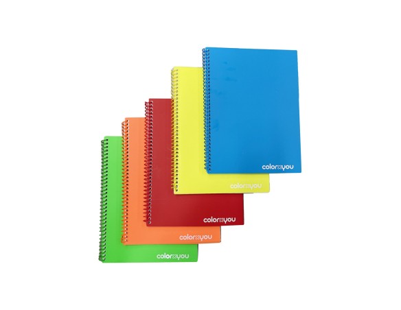 Quaderno Spiralato A5 PPL TOP 1 rigo no fori colorxyou