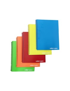 Quaderno Spiralato A5 PPL TOP 5MM no fori colorxyou