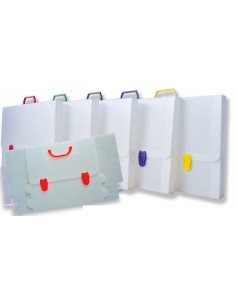 Valigia in Plastica Polionda a 1 Chiusura 35x50x6 376-MA