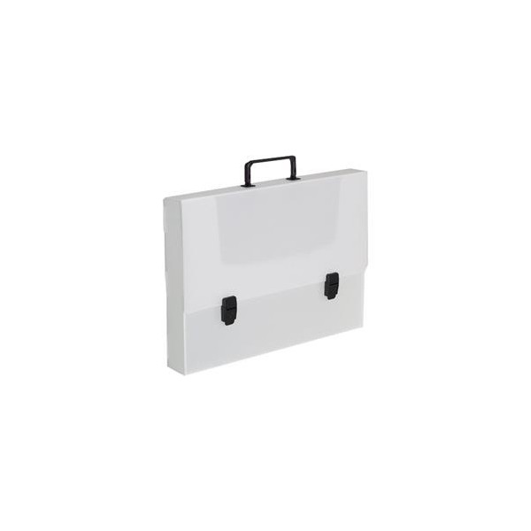 VALIGIA POLIONDA BIANCO 50X70X4 DOPPIA CHIUSURA