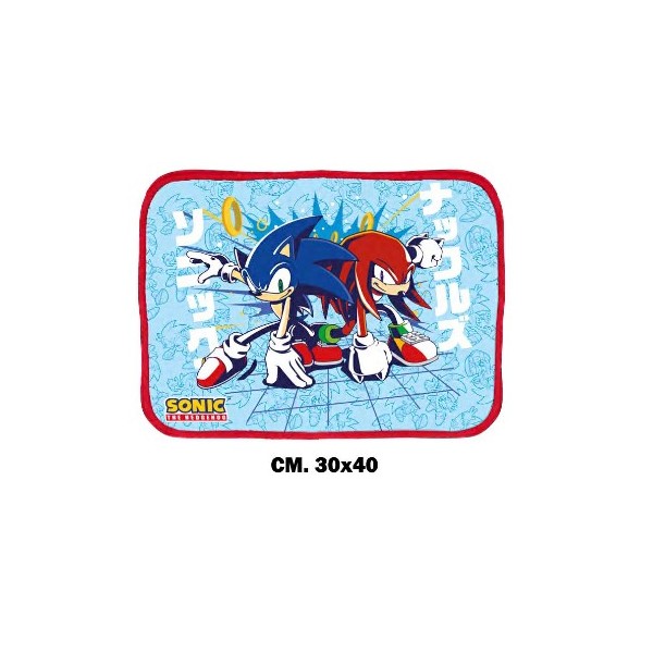 Sonic | Tovaglietta poliestere impermeabile sonic