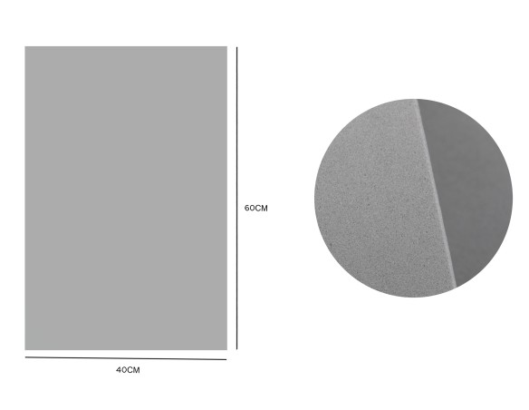 FOGLIO CARTA Gomma Eva 40X60 HC Grigio