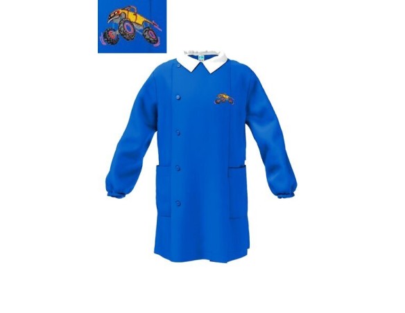 GREMBIULE SIGGI SCUOLA ELEMENTARE MASCHIETTO BAMBINO BLU 3925 DALLA 5 alla 15 anni